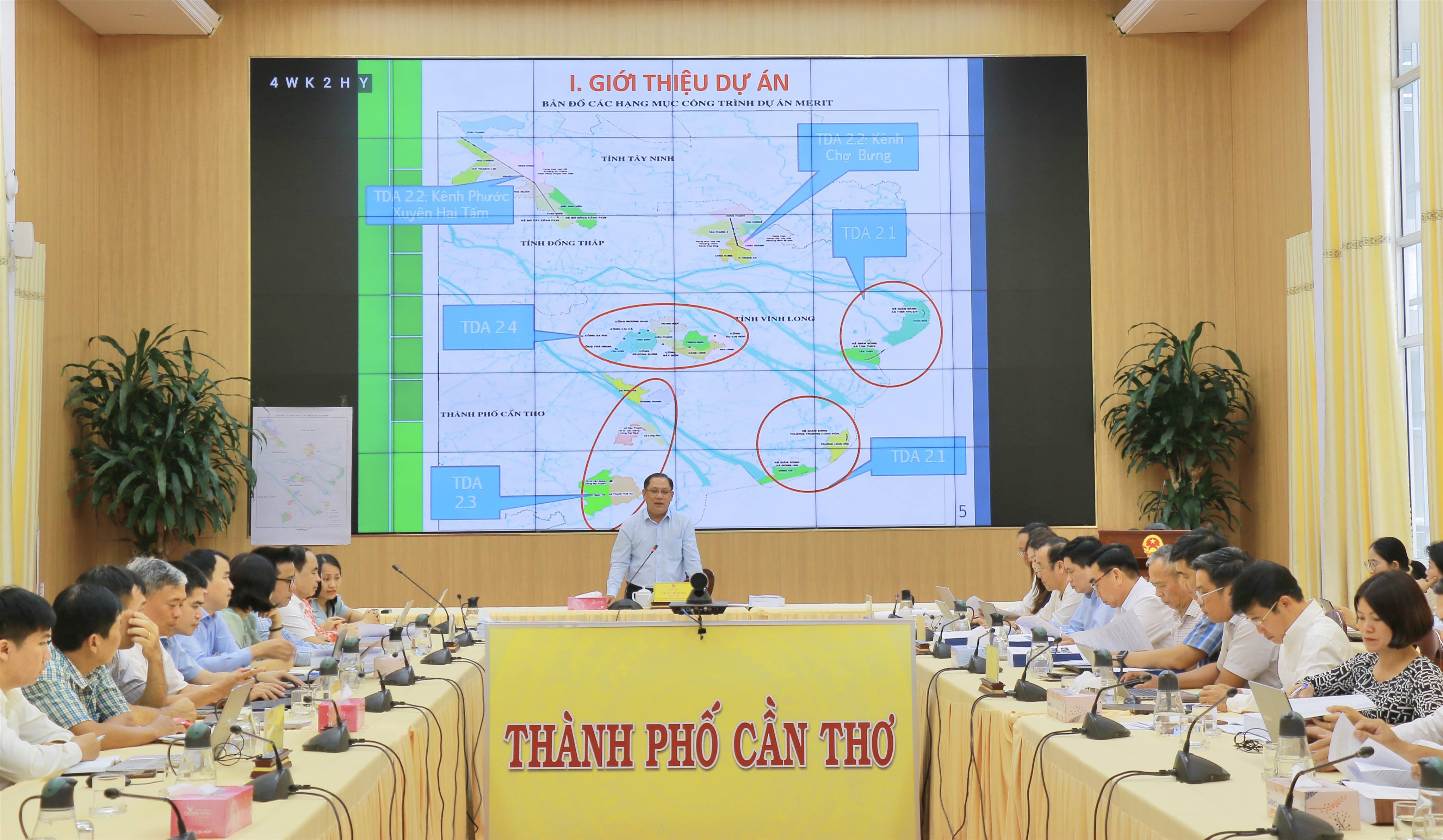Họp Hội đồng thẩm định báo cáo đánh giá tác động môi trường của Dự án MERIT